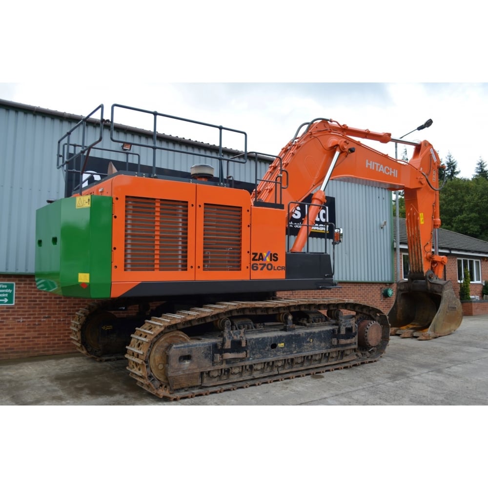 HITACHI ZX670LCR-5B Crawler Excavator. - Used Machines from CJ 